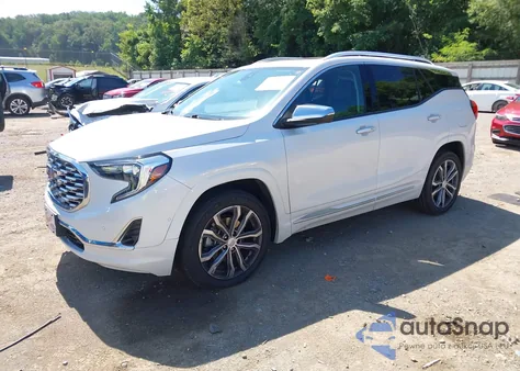2020 GMC Terrain Awd Denali z USA, uszkodzony, nr VIN 3GKALXEX5LL235791